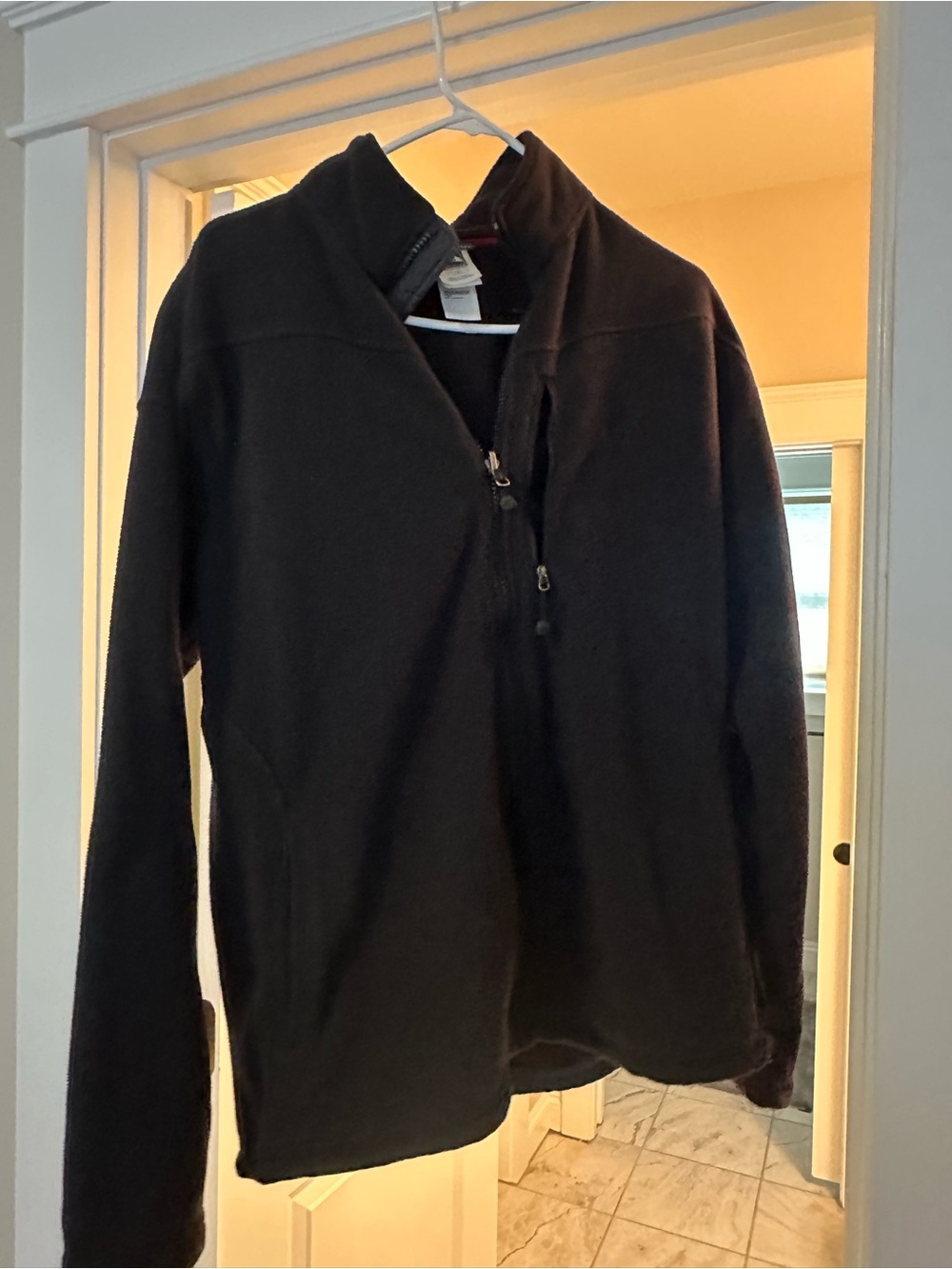The North Face Men's Black Full Zip Fleece Jacket